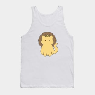 Leo Cat Zodiac Sign Tank Top